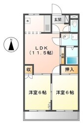 サンフィット渋谷の物件間取画像